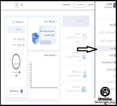 شارژ سریع اینترنت مخابرات خوزستان